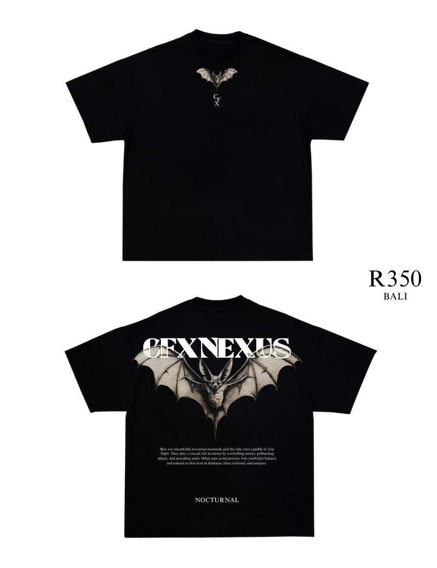 Nocturnal Black T-Shirt
