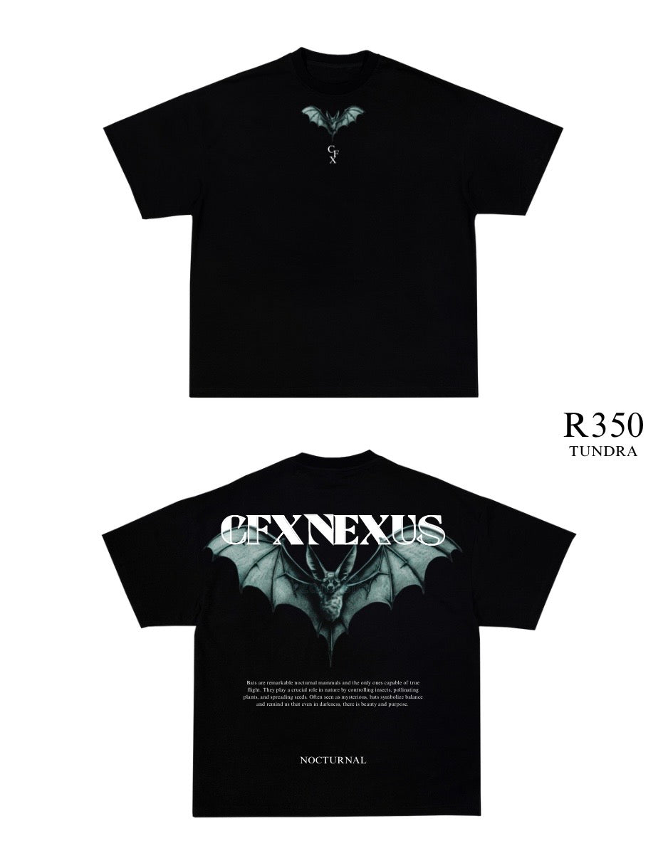 Nocturnal Black T-Shirt