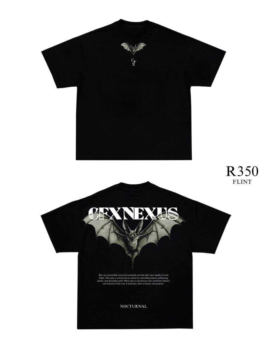 Nocturnal Black T-Shirt