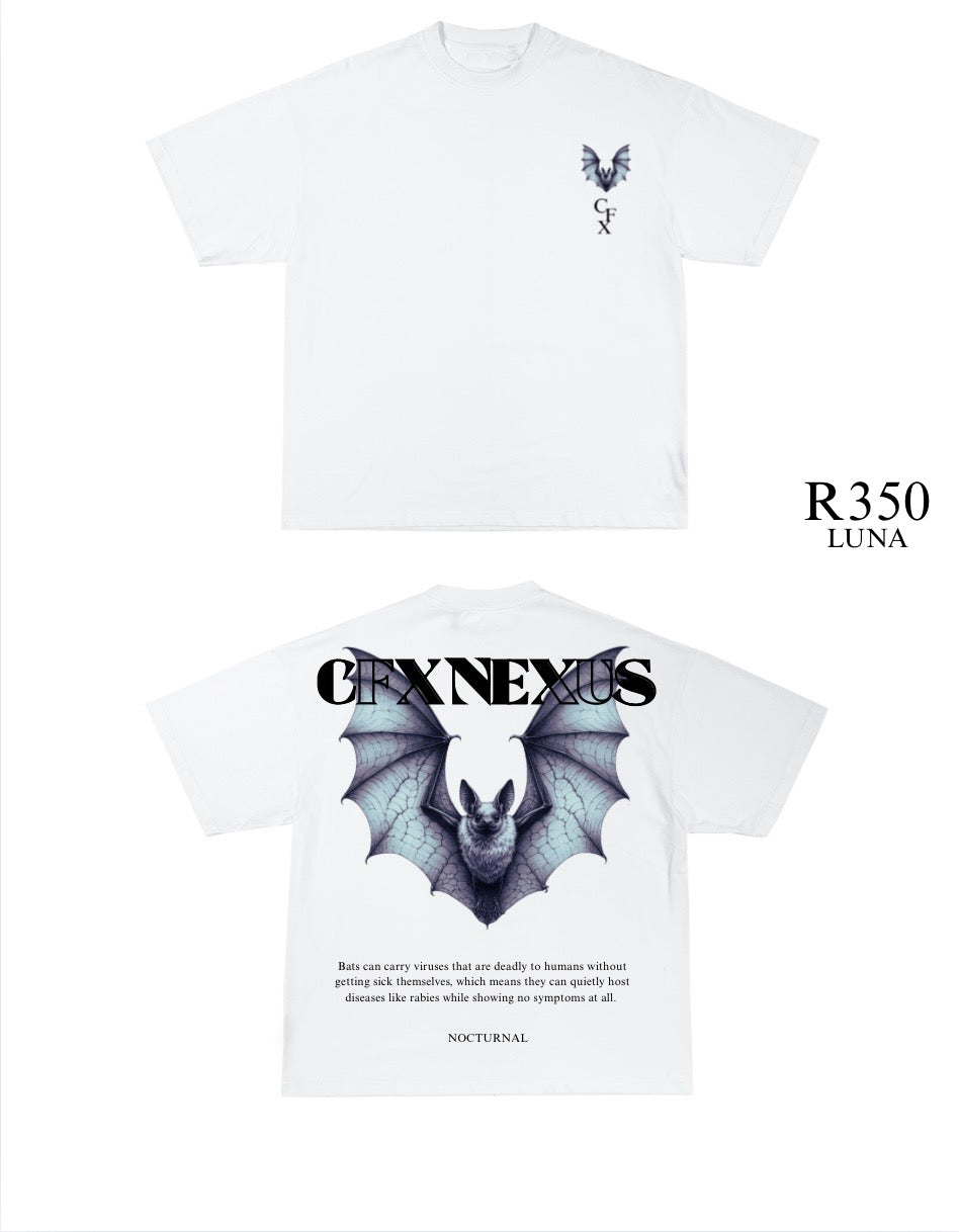 Nocturnal White T-Shirt