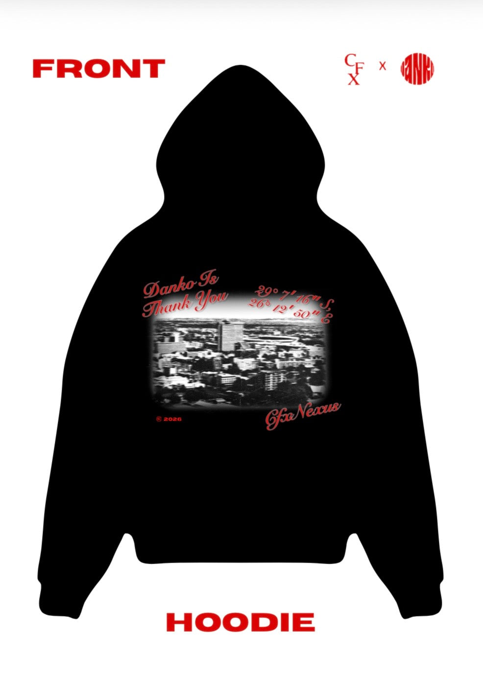 DANKO X CFX HOODIE