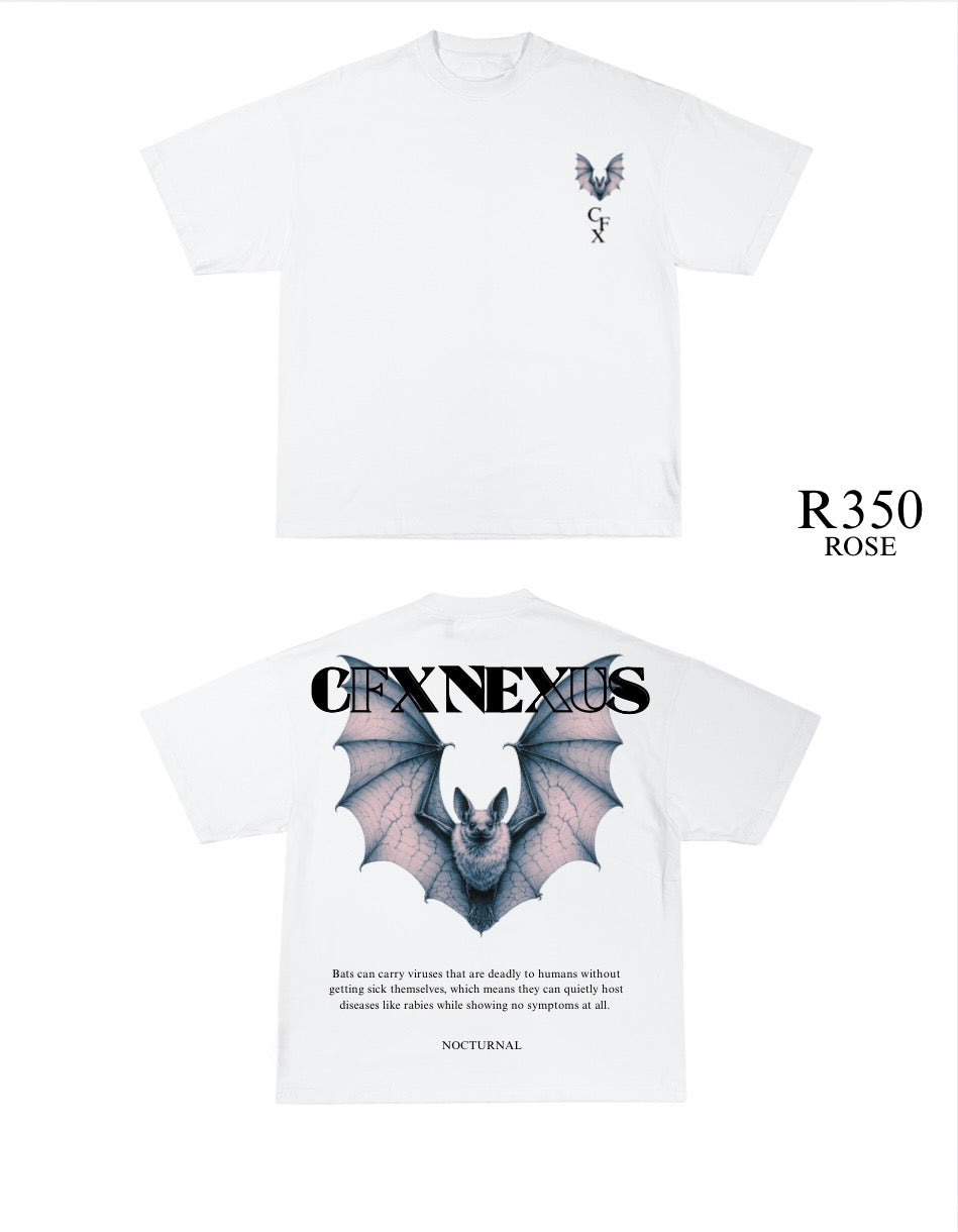Nocturnal White T-Shirt