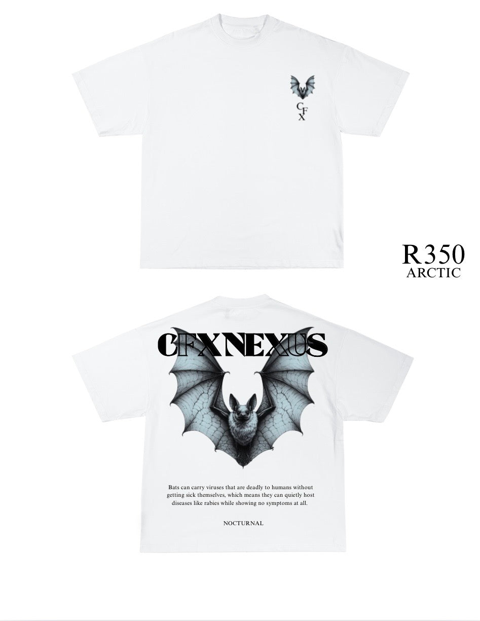 Nocturnal White T-Shirt