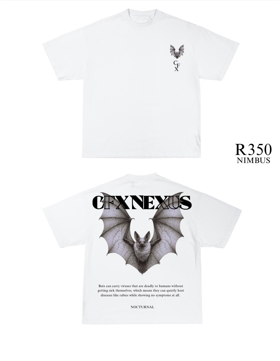Nocturnal White T-Shirt