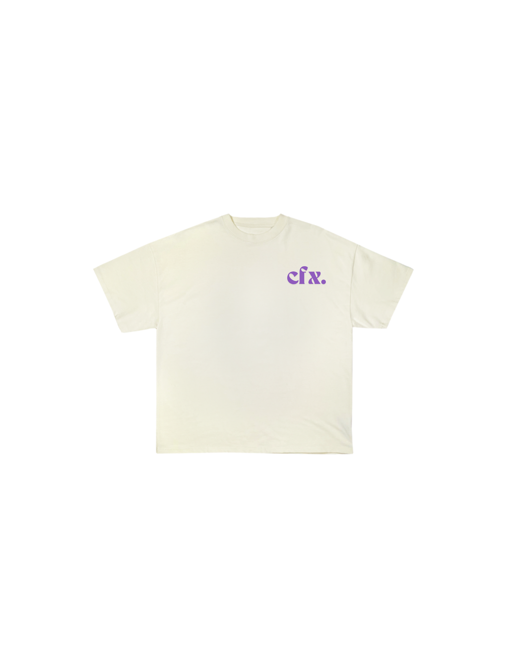 Slogan Cream White T-Shirt