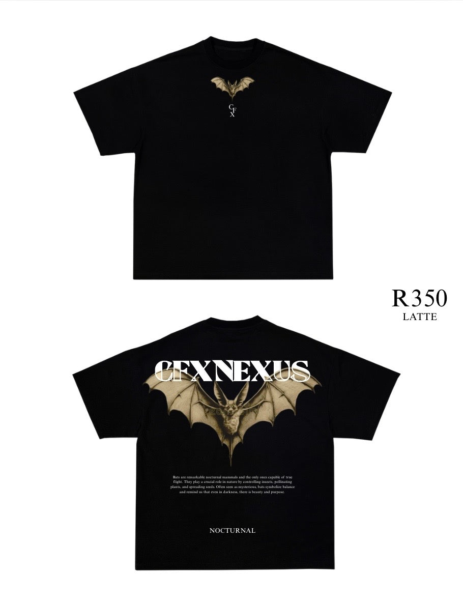 Nocturnal Black T-Shirt