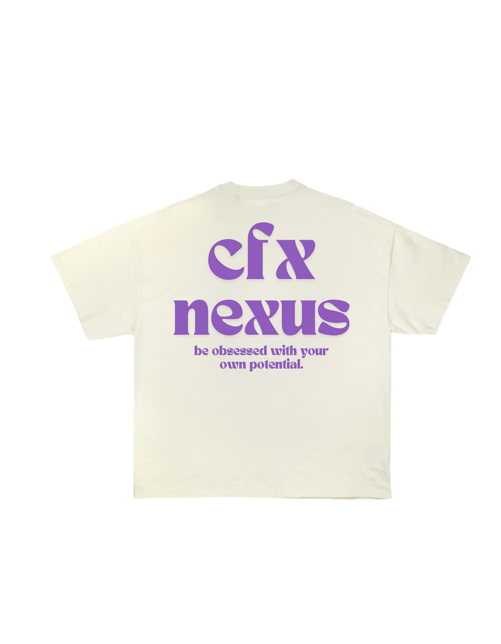 Slogan Cream White T-Shirt