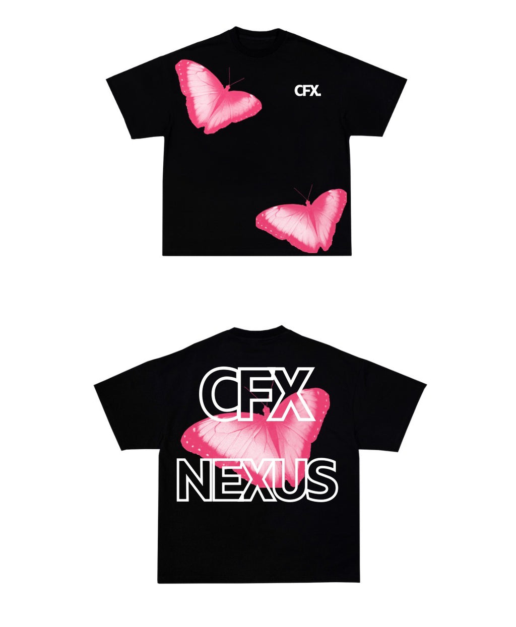 CFX PINK BUTTERFLY T-SHIRT