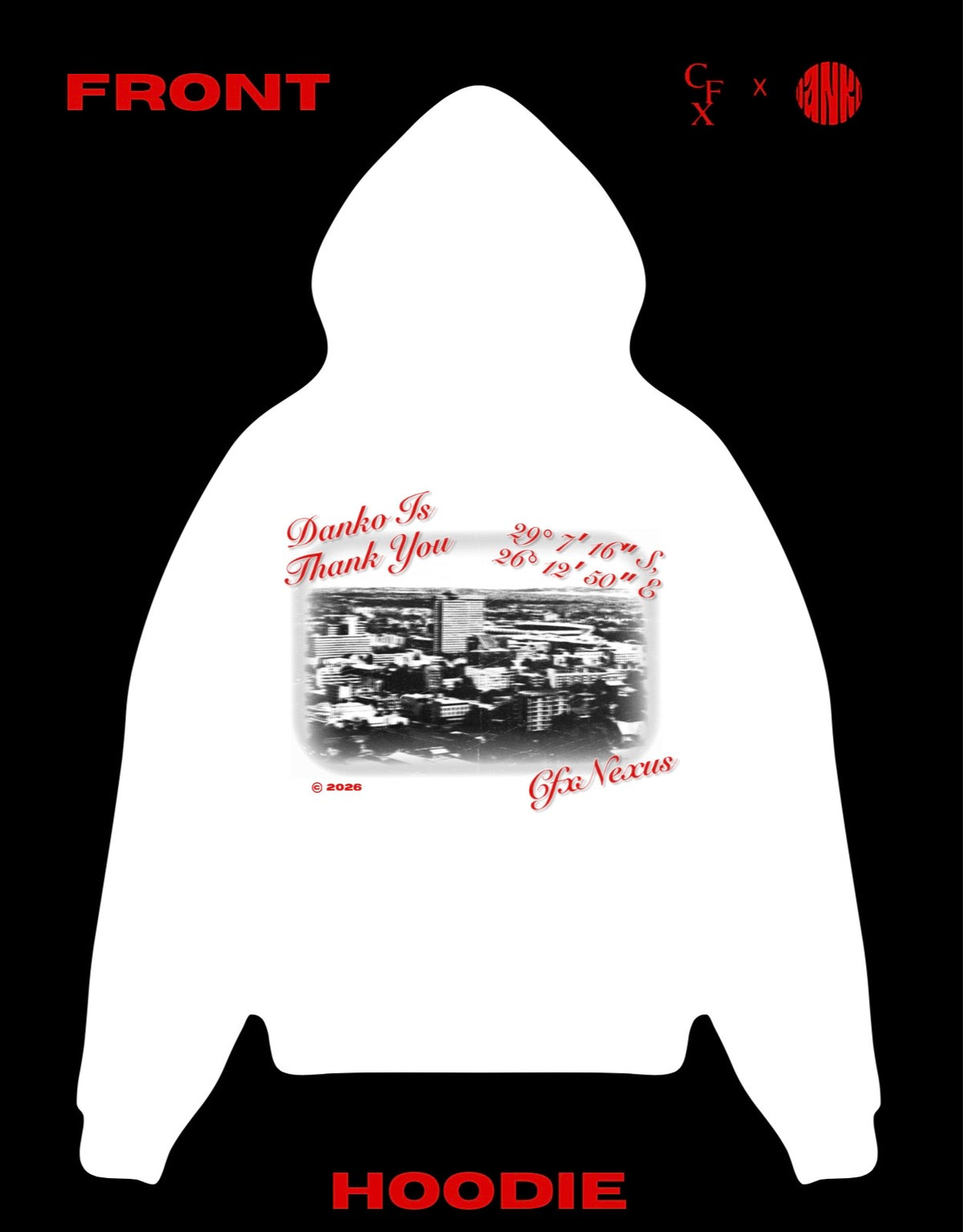 DANKO X CFX HOODIE