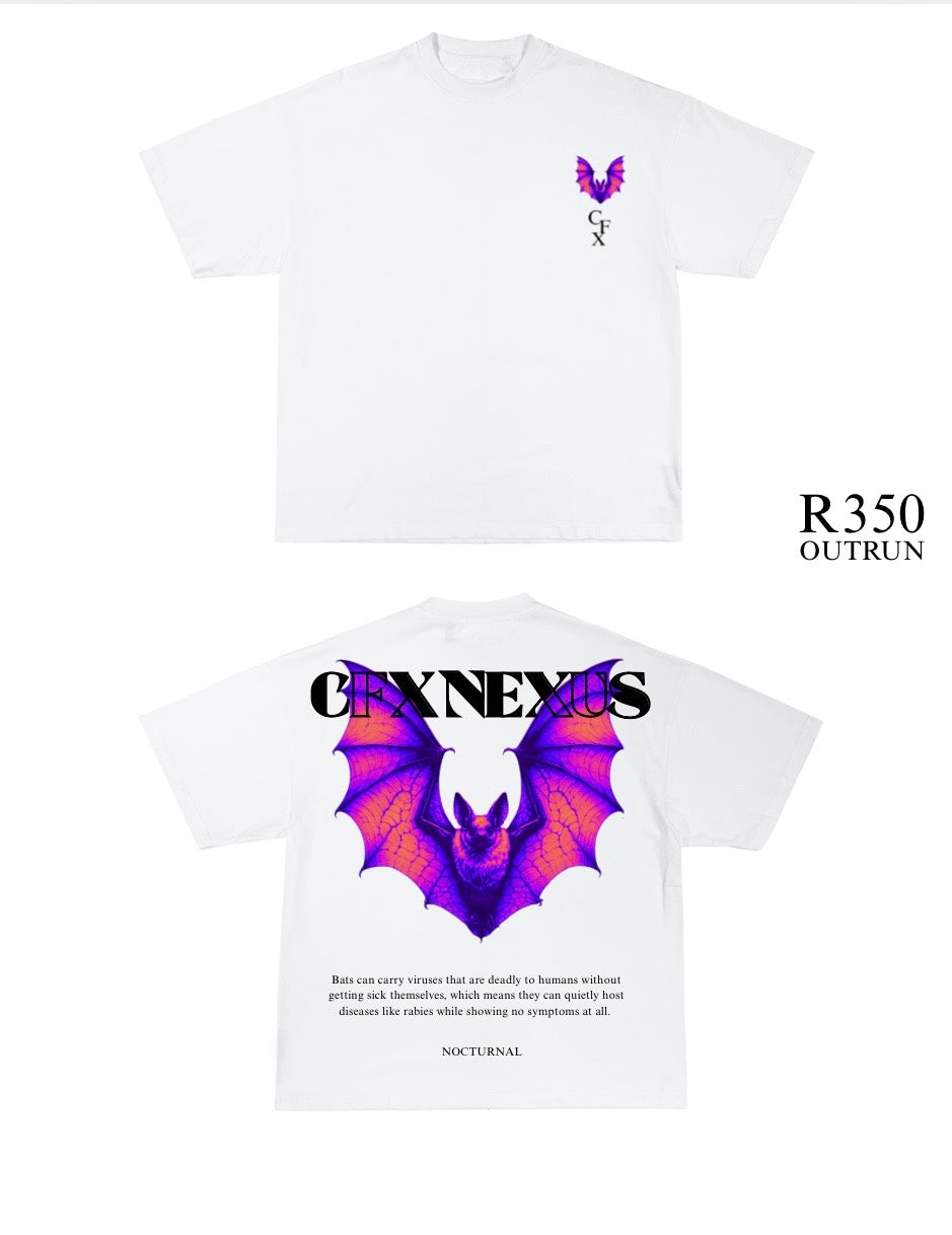 Nocturnal White T-Shirt