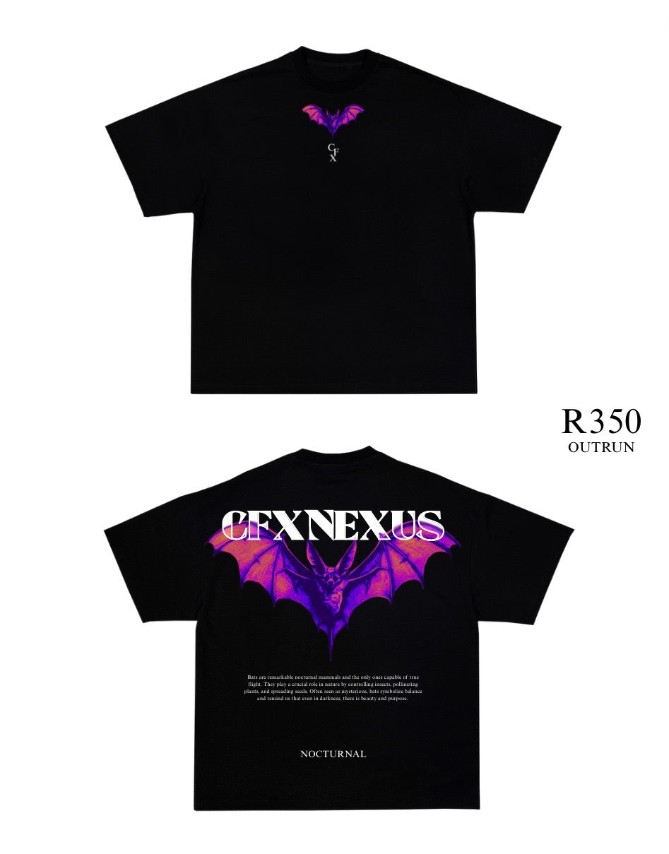 Nocturnal Black T-Shirt