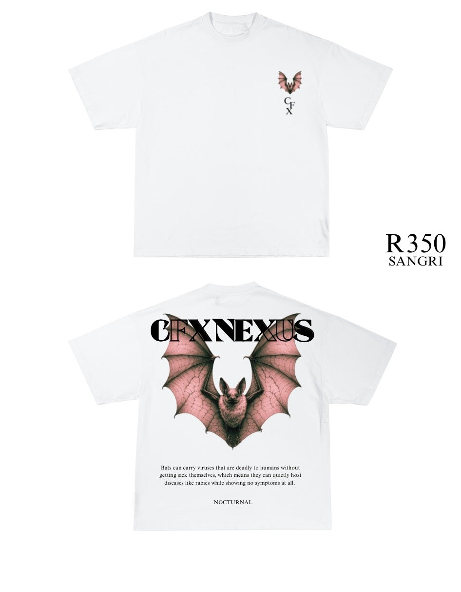 Nocturnal White T-Shirt