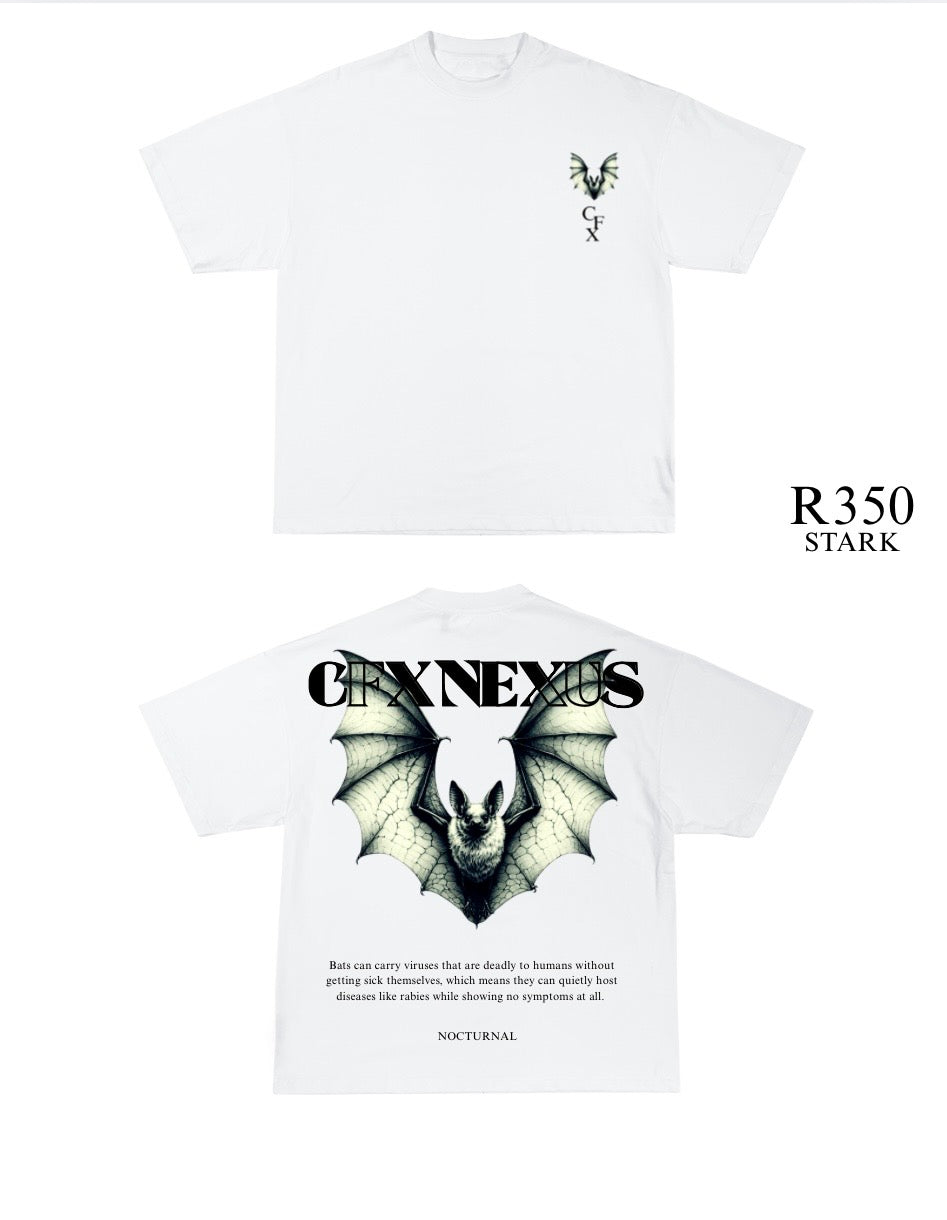 Nocturnal White T-Shirt