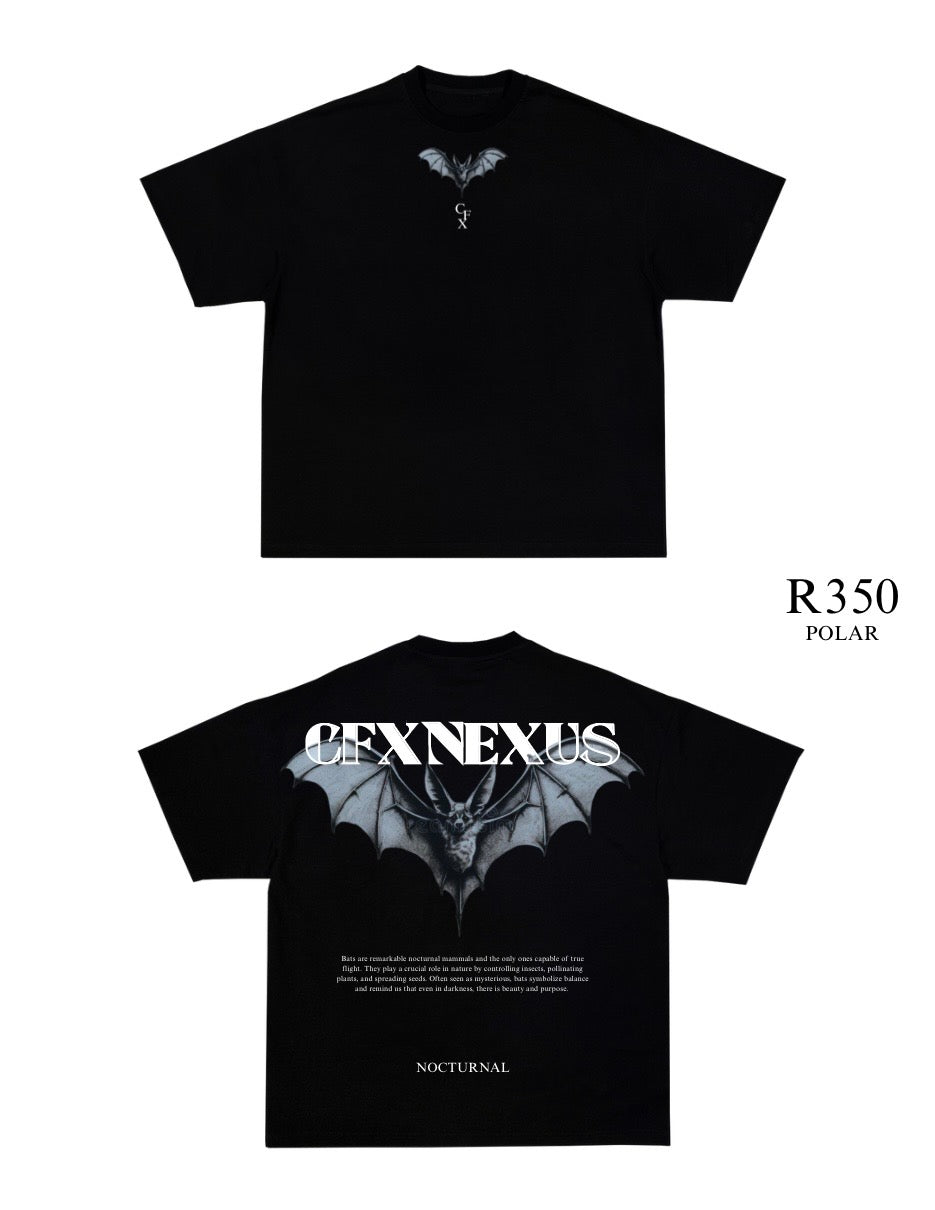 Nocturnal Black T-Shirt