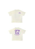 Slogan Cream White T-Shirt
