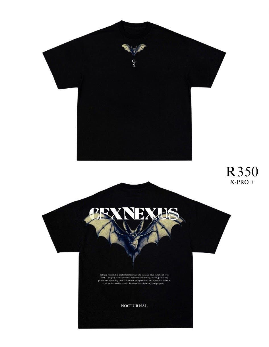 Nocturnal Black T-Shirt
