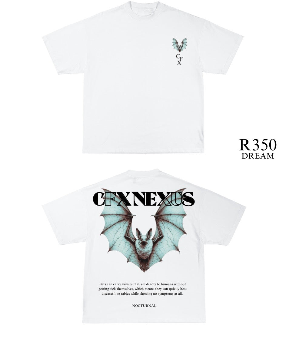Nocturnal White T-Shirt