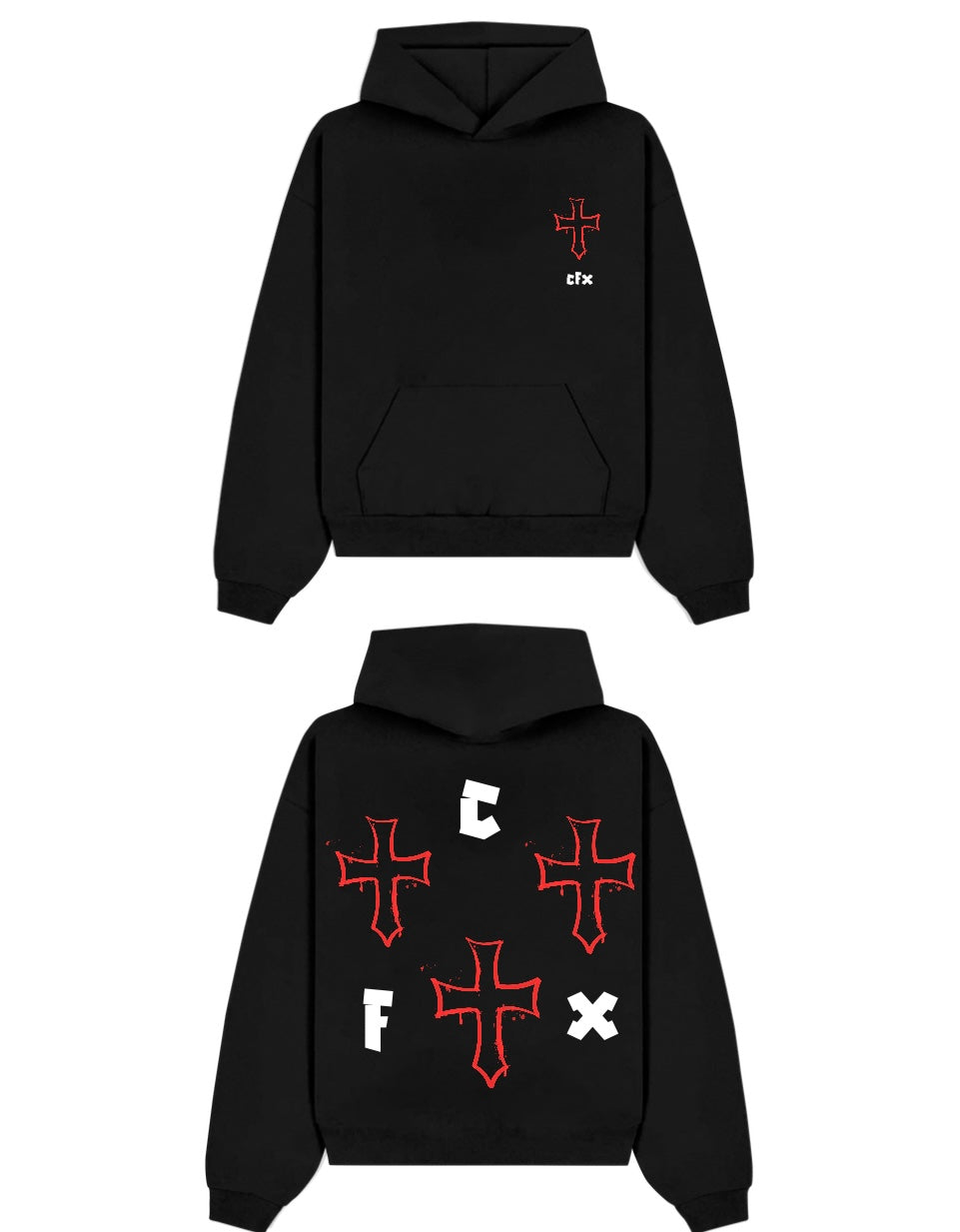 CFX Crosses Hoodie