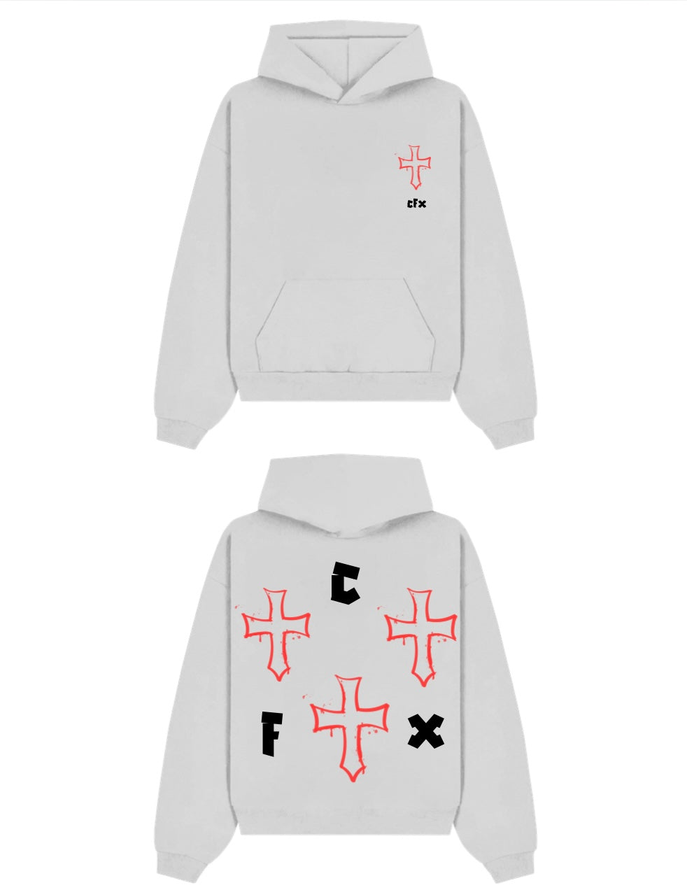 CFX Crosses Hoodie